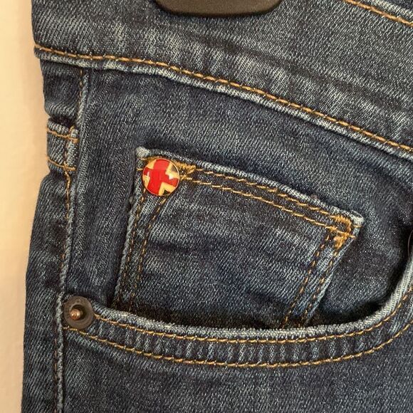 Hudson May Skinny Raw Hem Jeans - Size 27 - Picture 3 of 9